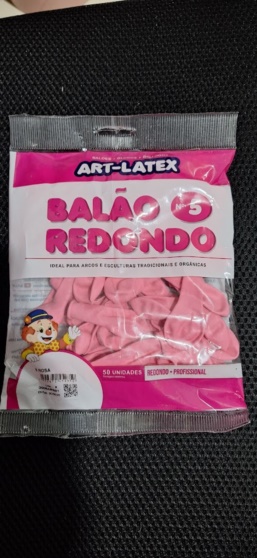 BAL�O 5 REDONDO C/50 ROSA
